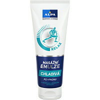 Alpa Sport Star Relax chladivá masážna emulzia po výkone, 210 ml