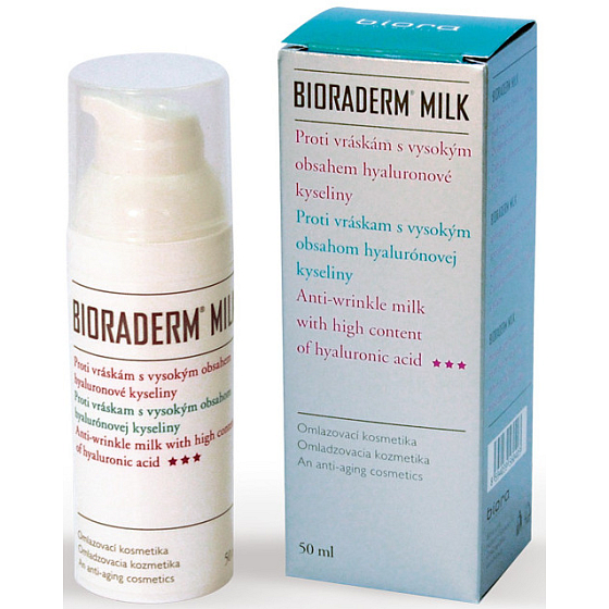 Bioraderm Milk pleťové mlieko proti vráskam 50 ml