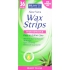 Beauty Formulas Aloe Vera Wax Strips depilačné pásiky na tvár a oblasť bikín 36 kusov