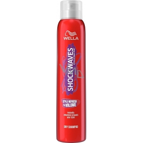 Wella shockwaves Style Refresh & Volume suchý šampón na vlasy 180 ml