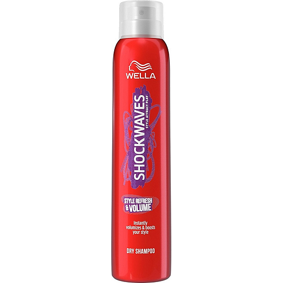 Wella shockwaves Style Refresh & Volume suchý šampón na vlasy 180 ml