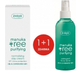 Ziaja Manuka Tree Purifying normalizačné denný krém 50 ml + Manuka Tree Purifying adstringentné pleťový tonik 200 ml, duopack