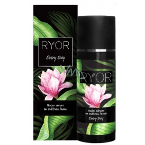 Ryor Every Day nočné sérum so snehovou riasou 50 ml