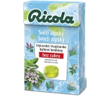 Ricola Svieža alpský švajčiarske bylinné cukríky bez cukru s vitamínom C z 13 bylín 40 g