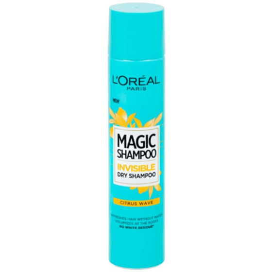 Loreal Paris Magic Citrus Wave suchý šampón pre objem vlasov, ktorý nezanecháva biele stopy 200 ml