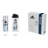 Adidas adiPURE antiperspirant deodorant sprej pre mužov 150 ml + sprchový gél 250 ml, kozmetická sada