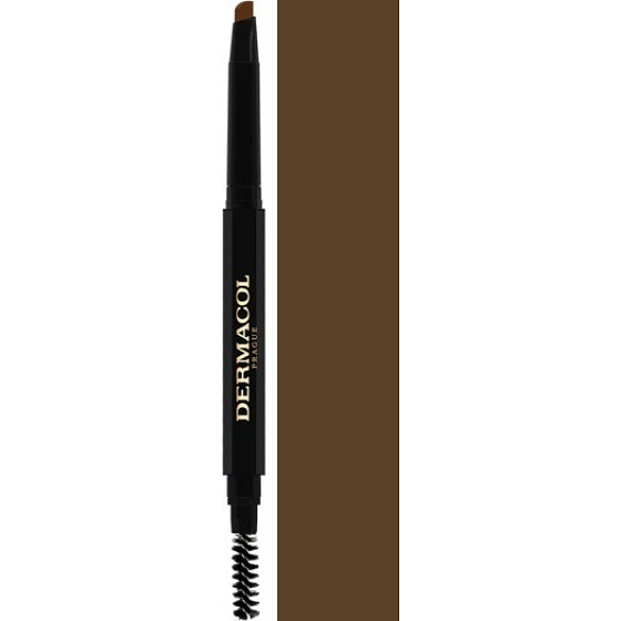 Dermacol Eyebrow Perfector Automatická ceruzka na obočie s kefkou 03 3 g