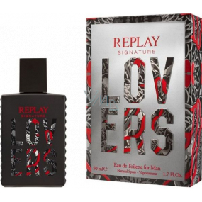 Replay Signature Lovers for Man toaletná voda 50 ml