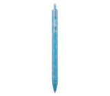 Spoko Flora guličkové pero, modrej, modrá náplň, 0,5 mm