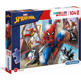 Clementoni Puzzle Maxi SuperColor Spiderman 104 dielikov, odporúčaný vek 4+