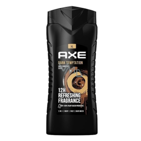Axe Dark Temptation 3v1 sprchový gél na telo, vlasy a tvár pre mužov 400 ml