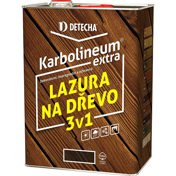 Karbolineum Extra 3v1 lazúra na drevo, čerešňa, 8 kg