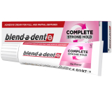 Blend-a-dent Extra Silný Neutrál fixačný krém pre zubné náhrady - protézy 47 g