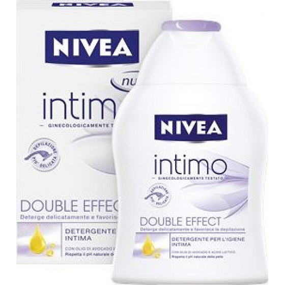 Nivea Intimo Double Effect 2v1 sprchová emulzia pre intímnu hygienu 250 ml