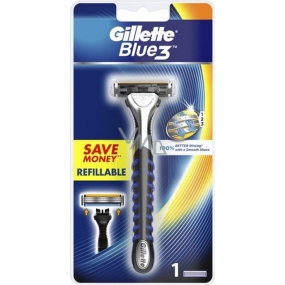 Gillette Blue 3 holiaci strojček 3 britvy pre mužov