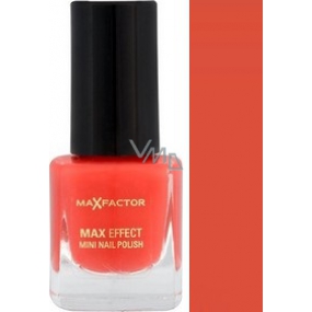 Max Factor Max Effect Mini Nail Polish lak na nechty 09 Diva Coral 4,5 ml
