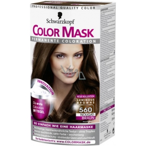 Schwarzkopf Color Mask farba na vlasy 560 Sýty nugát