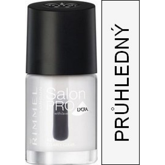 Rimmel London Salon Pre Lycra lak na nechty 421 Clearly Clear 12 ml
