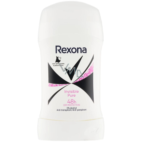 Rexona Invisible Pure antiperspirant dezodorant stick pre ženy 50 ml