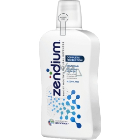 Zendium Complete ústna voda proti zubnému kazu, problémom s ďasnami, bez alkoholu 500 ml