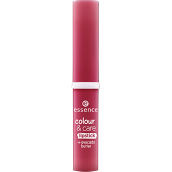 Essence Colour & Care rúž na pery pre intenzívnu farbu 08 Stand Up For Plum! 1,9 g