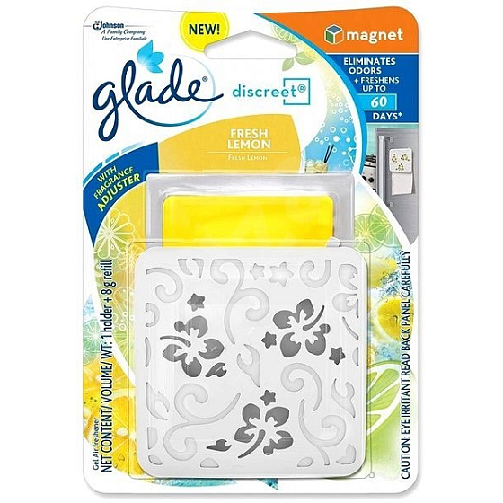 Glade Discrete Magnet Fresh Citrón osviežovač vzduchu 8 g