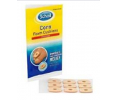 Scholl Corn Cushions Foam ochranný vankúšik na kurie oká a citlivé miesta 9 kusov