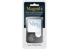 If Magnifier pocket with LED light Lupa s ľad svetlom 14,6 x 5,8 x 2,5 cm