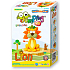 Jumping Clay Savana - Lev samoschnoucí modelovacia hmota 56 g + papierová maketa + tvorítko 5+