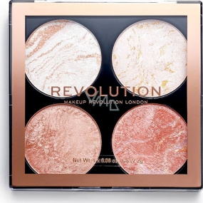 Makeup Revolution Cheek Kit Take a Breather paletka na tvár 8,8 g