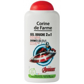 Corine de Farmu Avengers 2v1 šampón na vlasy a sprchový gél pre deti 250 ml