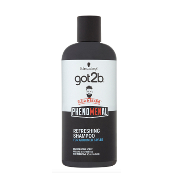 Got2b pHenomenal Refreshing osviežujúci šampón na vlasy pre mužov 250 ml