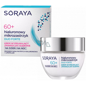 Soraya Hyaluronic Micro-Injection Duo Forte 60+ krém proti vráskam vypĺňajúci hlboké vrásky na deň / noc 50 ml