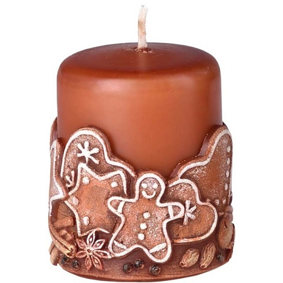 Emóciám Perník Gingerbread vonná sviečka valec 50 x 60 mm