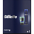 Gillette Fusion5 gél na holenie 200 ml + gél po holení 75 ml, kozmetická sada, pre mužov