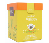 English Tea Shop Bio Citrónová tráva, Zázvor a Citrusy sypaný čaj 80 g + drevená odmerka so sponou