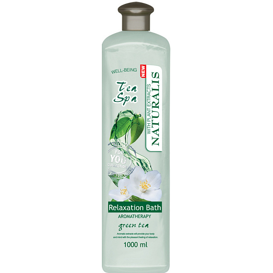 Naturalis Tea Spa Green Tea pena do kúpeľa 1000 ml