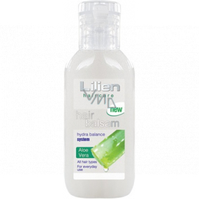 Lilien Aloe Vera balzam pre všetky typy vlasov 50 ml cestovné balenie