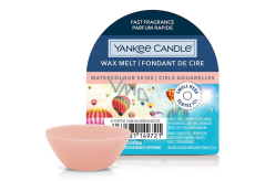 Yankee Candle Watercolour Skies - Akvarelové nebo - vonný vosk na aromaterapiu 22 g