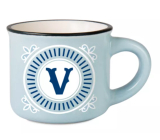 Hrnček na espresso Albi - písmeno V 45 ml