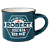 Albi Espresso hrnček Robert - Statočný muž, legenda medzi mužmi 45 ml