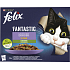 Felix Fantastic kapsičky pre mačky výber so zeleninou, 12 × 85 g