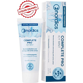 Nordics Reminelizační Complete Pro s tekutou sklovinou bez fluoru 75 ml