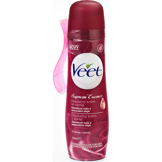 Veet Suprem Essence 3 minútový depilačný sprej 150 ml
