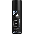 Adidas Action 3 Pro Invisible antiperspirant deodorant sprej pre mužov 150 ml