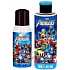 Marvel Avengers sprchový gél a šampón na vlasy 150 ml + dezodorant sprej 100 ml + plechová krabička, kozmetická súprava pre deti