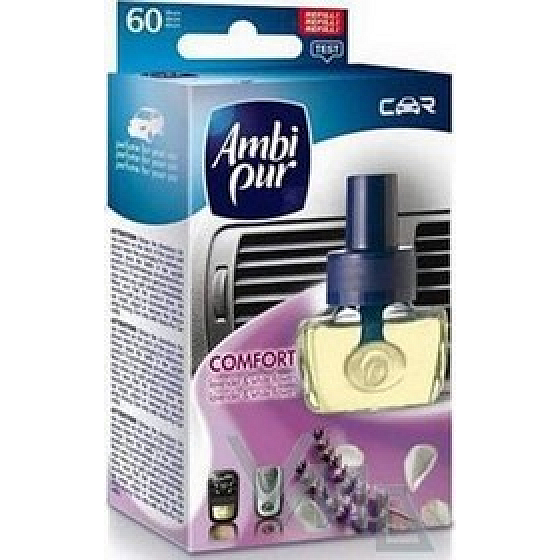 Ambi Pur Car Lavender and Comfort náplň do osviežovača vzduchu 7 ml