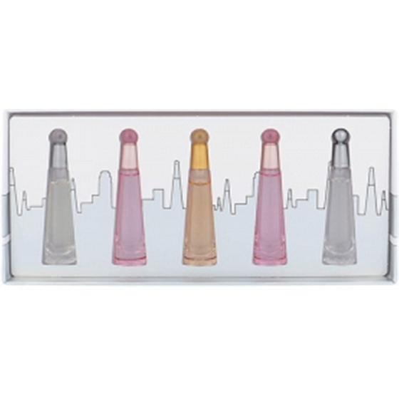 Issey Miyake Mini Set L Eau d Issey EdP 3,5 ml + L Eau d Issey Florale EdT 2x3,5 ml + L Eau d Issey EdT 3,5 ml + L Eau d Issey Absolue EdP 3,5 ml, darčeková sada