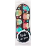 Albi Original Maska na spanie Sovy tyrkys 24 x 8,5 cm