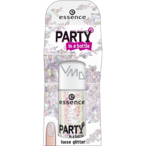 Essence Party In A Bottle trblietky na nechty 01 Party 1 g